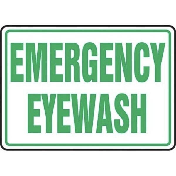 Accuform Emergency Eyewash, Accu-Shield, 10 in x 14 in, Mounting Holes MFSD546XP - main